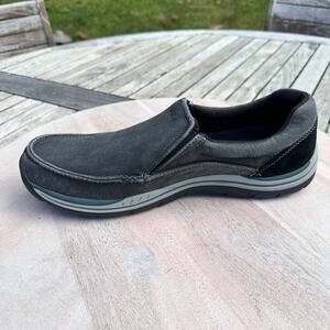 Skechers Mens Size 12 Loafers Expected Avillo Relaxed-Fit Slip-On Denim Shoes